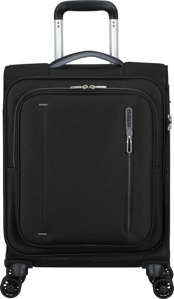 Valise de Voyage Cabine Cloudrider 55cm Noir Jet Black pour Avion TSA