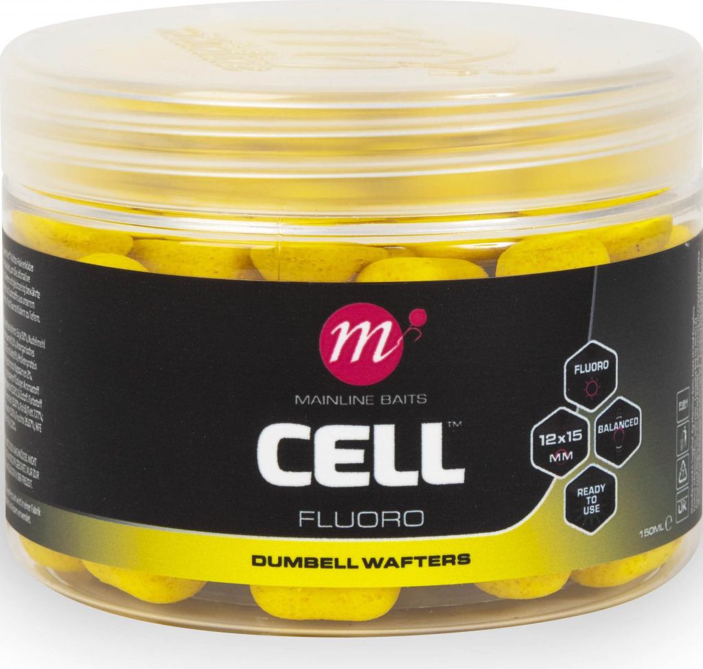Hoofdvormige, fluorescerende, dumbbell-vormige boilies, Productafbeelding 