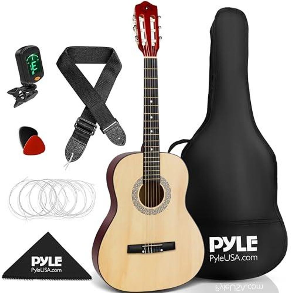 Pyle Akustik Gitarre für Kinder – Acoustics Guitar for Produktbild 