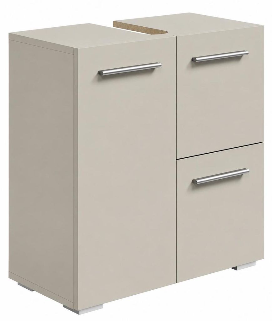 Badplaats Waschbeckenunterschrank Mars 60 x 30 cm Cashmere Produktbild 