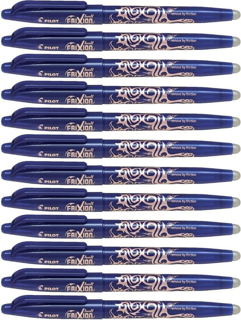 Tintenroller FriXion Ball 1.0 - 0,5 mm blau radierbar. Produktbild 