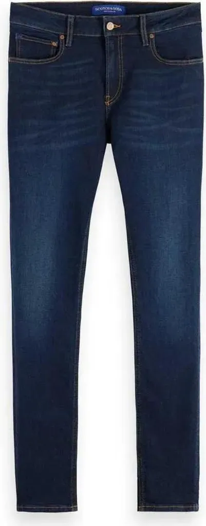 Scotch & Soda Skim Jean Bleu Coupe Très Ajustée 32/32 Denim de Qualité