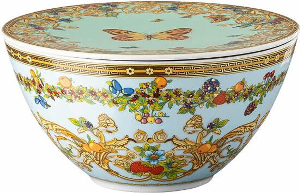 Bols Versace Rosenthal Le Jardin : l'Art de la Table pour vos Invités