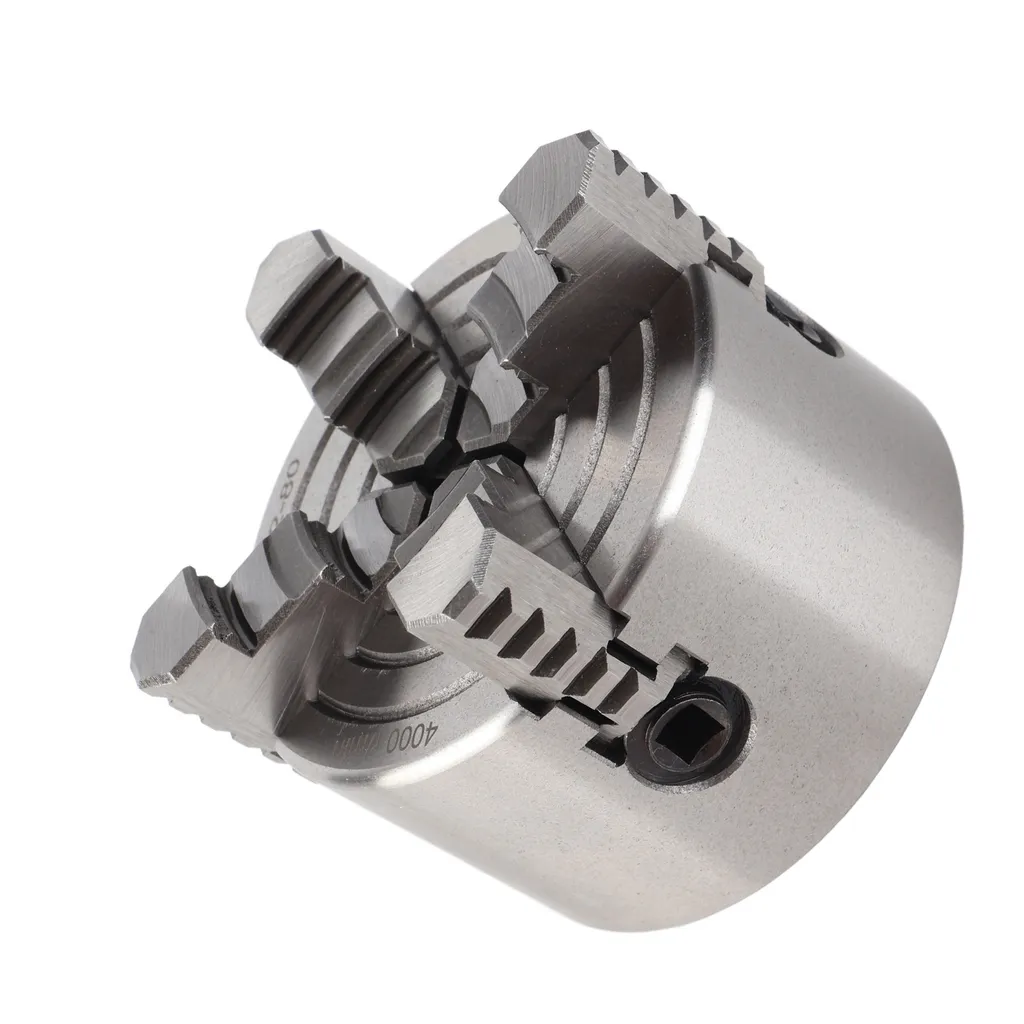Mandrin à 4 mors pour tour mécanique, accessoire de serrage robuste
