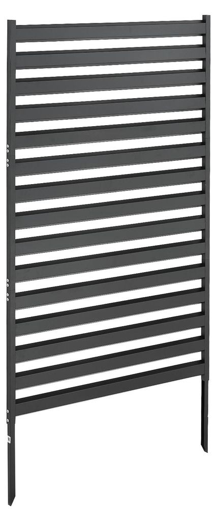 SucceBuy Paravento in metallo 95,5x183 cm, divisorio con Immagine del prodotto 