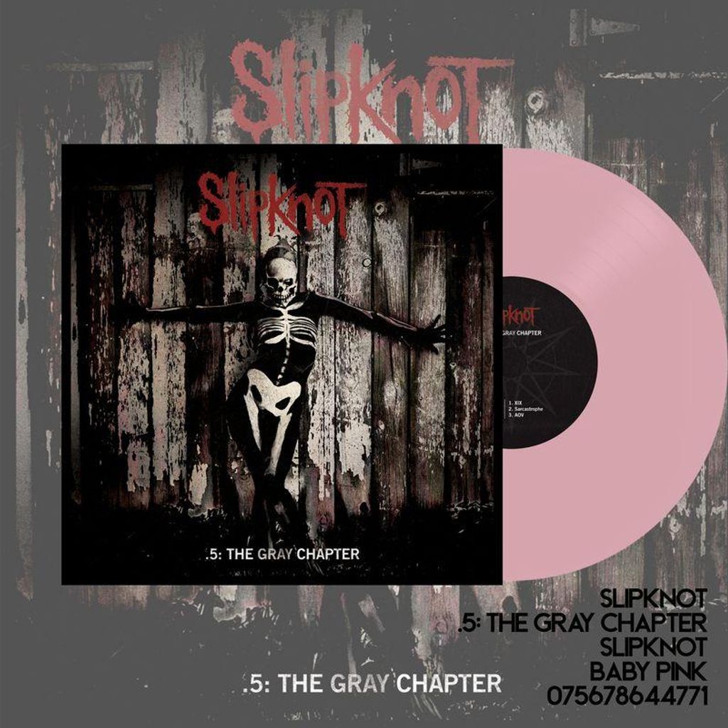 Slipknot: .5: The Gray Chapter (180g) (Limited Edition) (Baby Pink Vinyl) - - (LP / #)