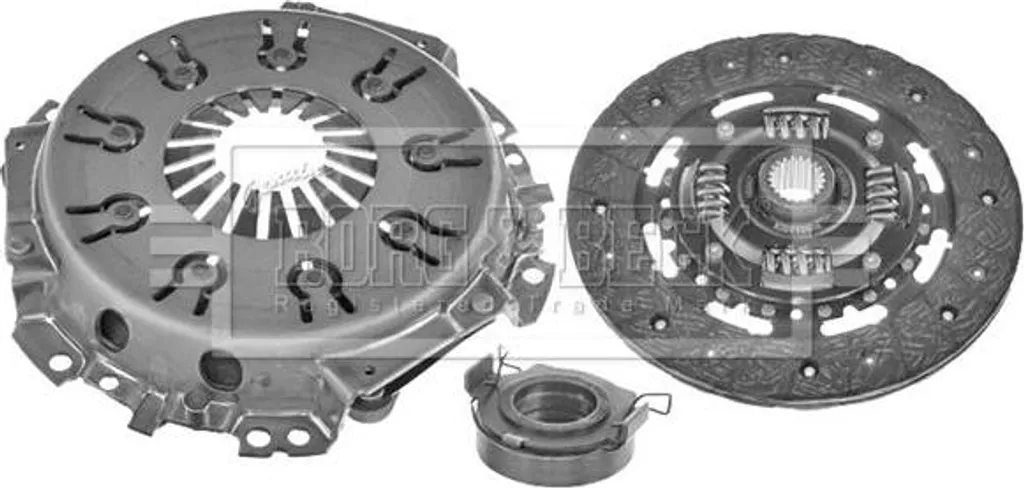 Kit d'embrayage BORG & BECK HK8626 OE 04130YZZAL pour Toyota Corolla