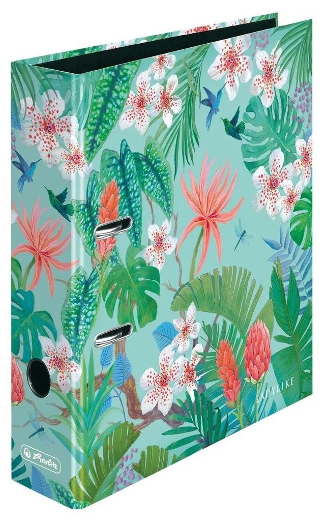 Herlitz Ordner maX.file A4 8cm Ladylike Jungle Produktbild 