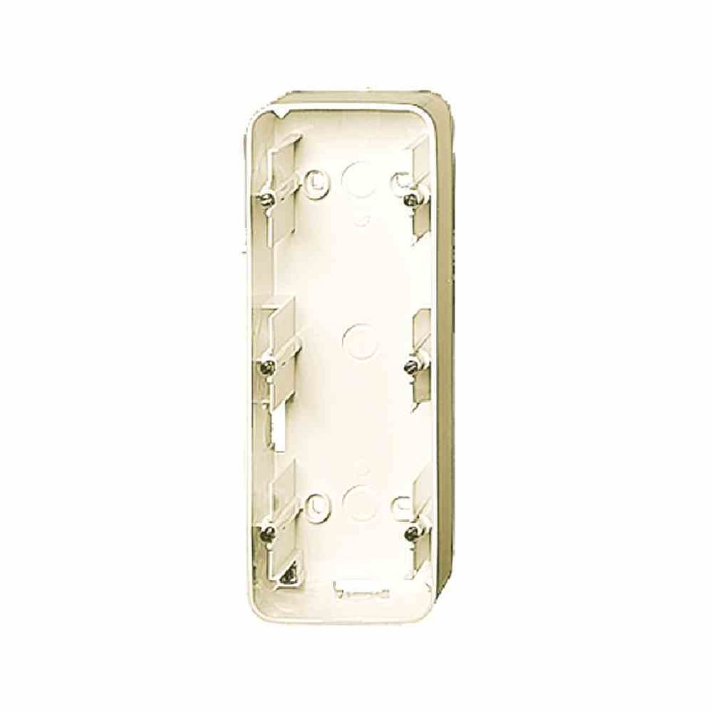 BUSCH-JAEGER Aufputzgehäuse 3-fach 1703-212 Duro 2000 SI weiss 1703-212 (1799-0-0386)