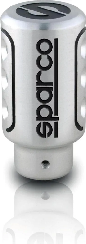 Pommeau de vitesse Sparco Alu brossé pour levier de boîte manuelle