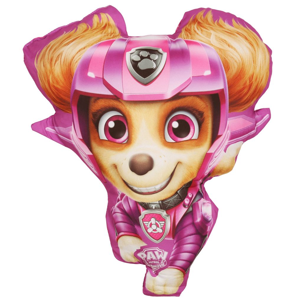 Ružový vankúš/lisovaný vankúš SKYE - PAW PATROL Obrázok produktu 