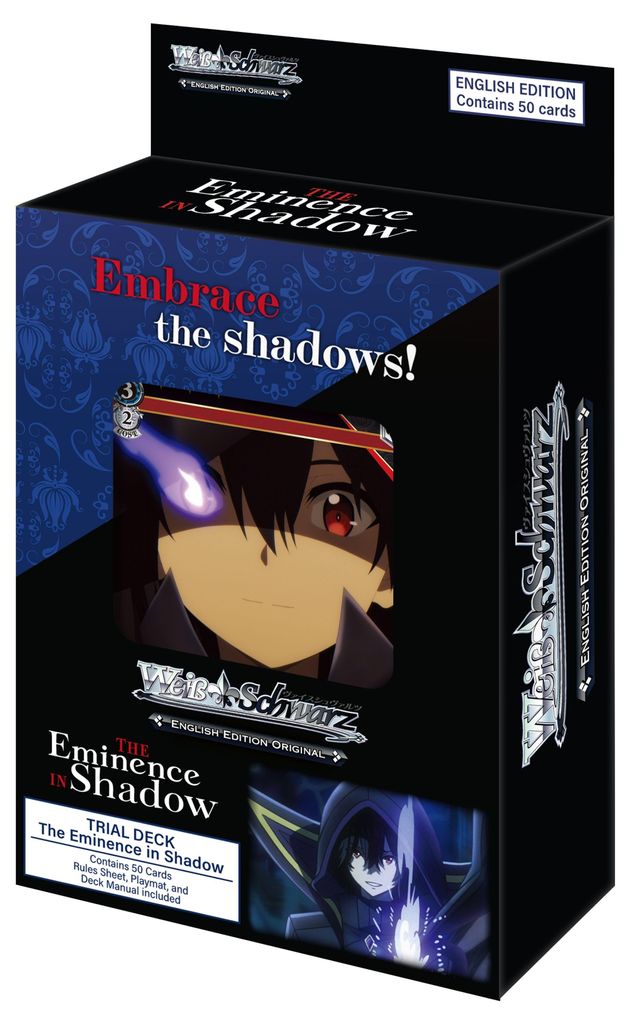 Weiß Schwarz – The Eminence in Shadow Trial Deck Obrázok produktu 