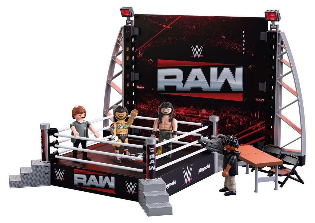 Set da collezione PLAYMOBIL WWE® RAW, con ring Immagine del prodotto 