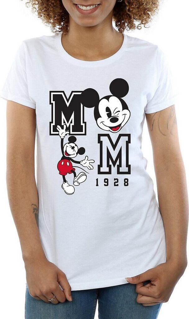 Disney - T-Shirt für Damen BI1713 (L) (Weiß)