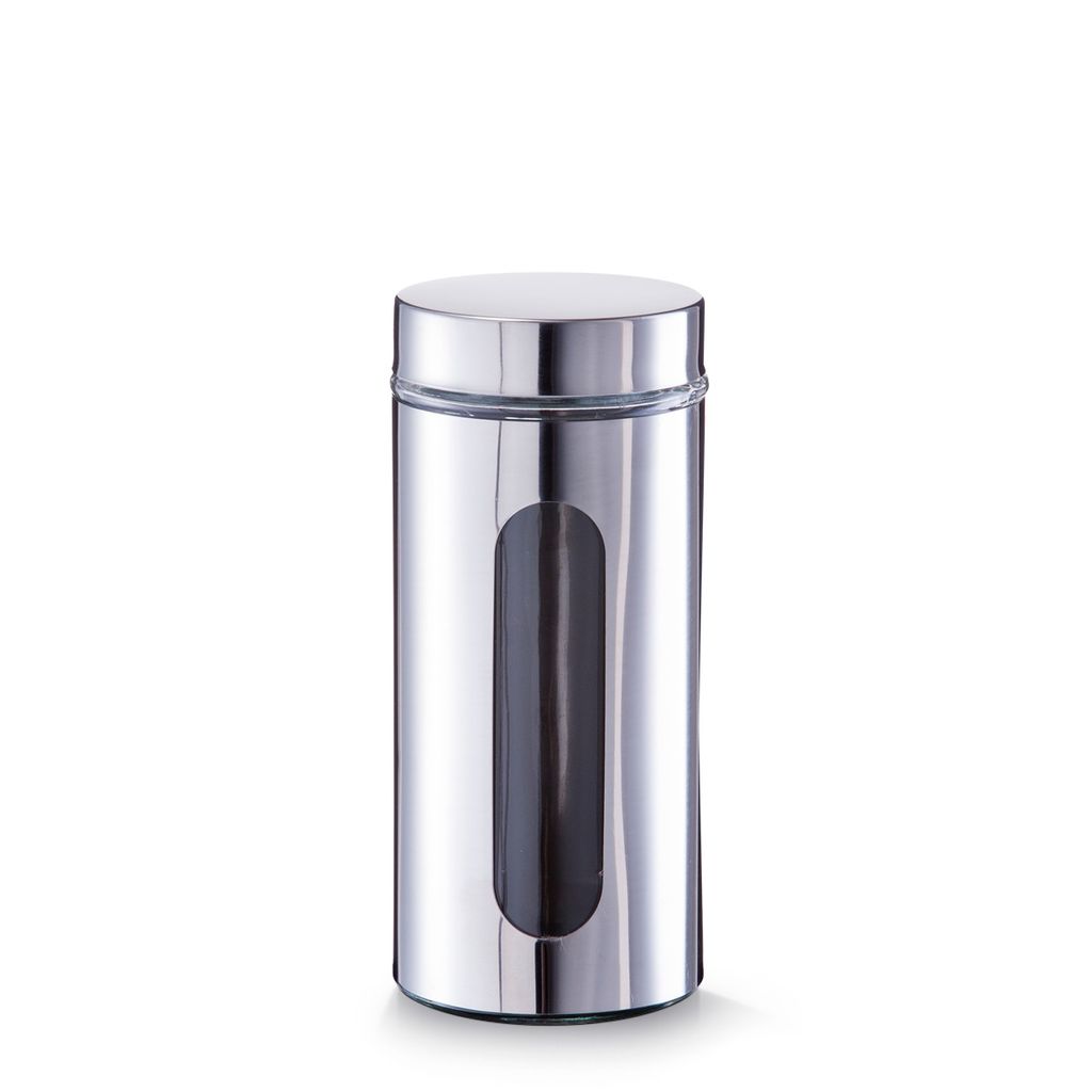 Zeller Vorratsglas, 1000 ml, Edelstahl Ø10,2x23 Produktbild 