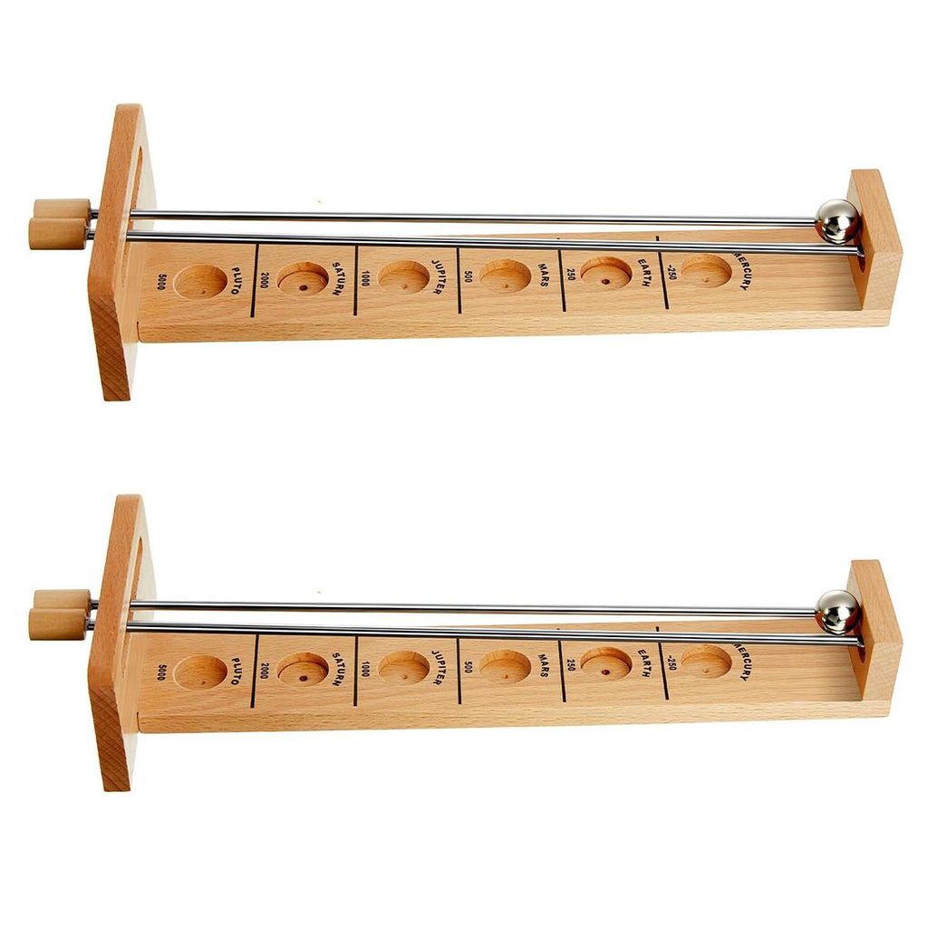 2 Stück Balancespiel, Klemm-Hockey-Spiel, 33×12×7 cm, langlebig, fördert Geschick, Hand-Auge-Koordination & Stressabbau, für Jugendliche & Erw...