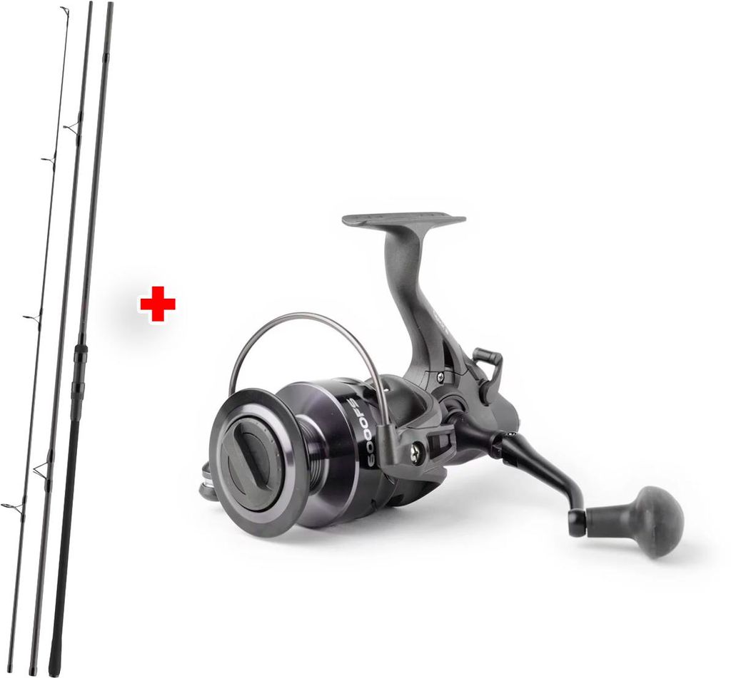 Karpfencombo Ansitzcombo Angelset Combo Daiwa Black Widow Produktbild 