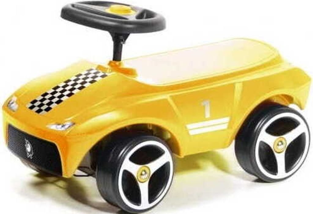 Brumee Driftee Sport Fahrzeug für Kinder. Aufsitzauto für Kinder - Gelb Kinderlaufwagen Kinderlaufgerät