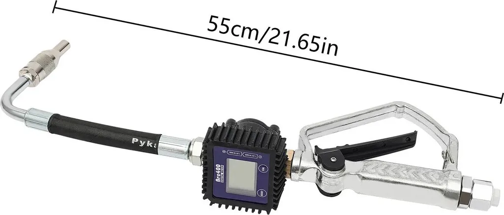 Débitmètre d'huile électronique avec vanne de régulation et écran LCD - 10