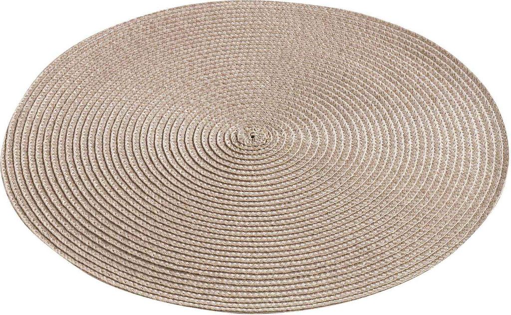 Tovaglietta, diametro 35 cm, tortora Immagine del prodotto 