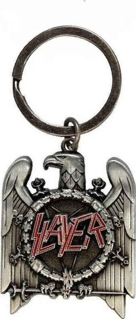 Slayer Portachiavi Silver Eagle v2 - Robusto per Moto e Outdoor