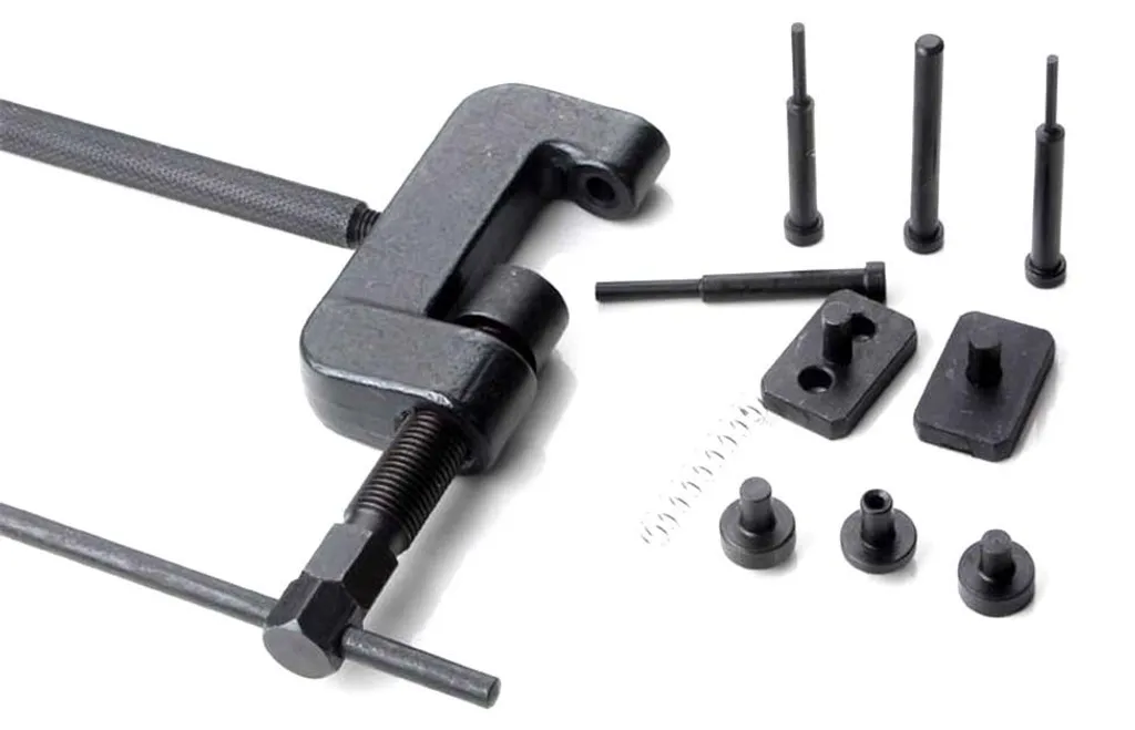 Outil de rivetage de chaîne 13 pièces en acier durable facile à utiliser - 3