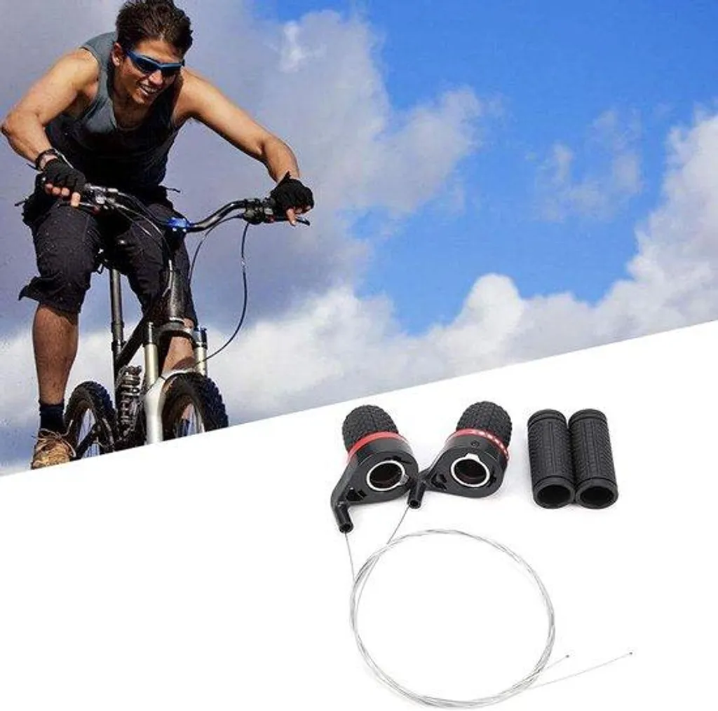 Commande VTT pour dérailleur - Poignée transmission VTC et vélo de route