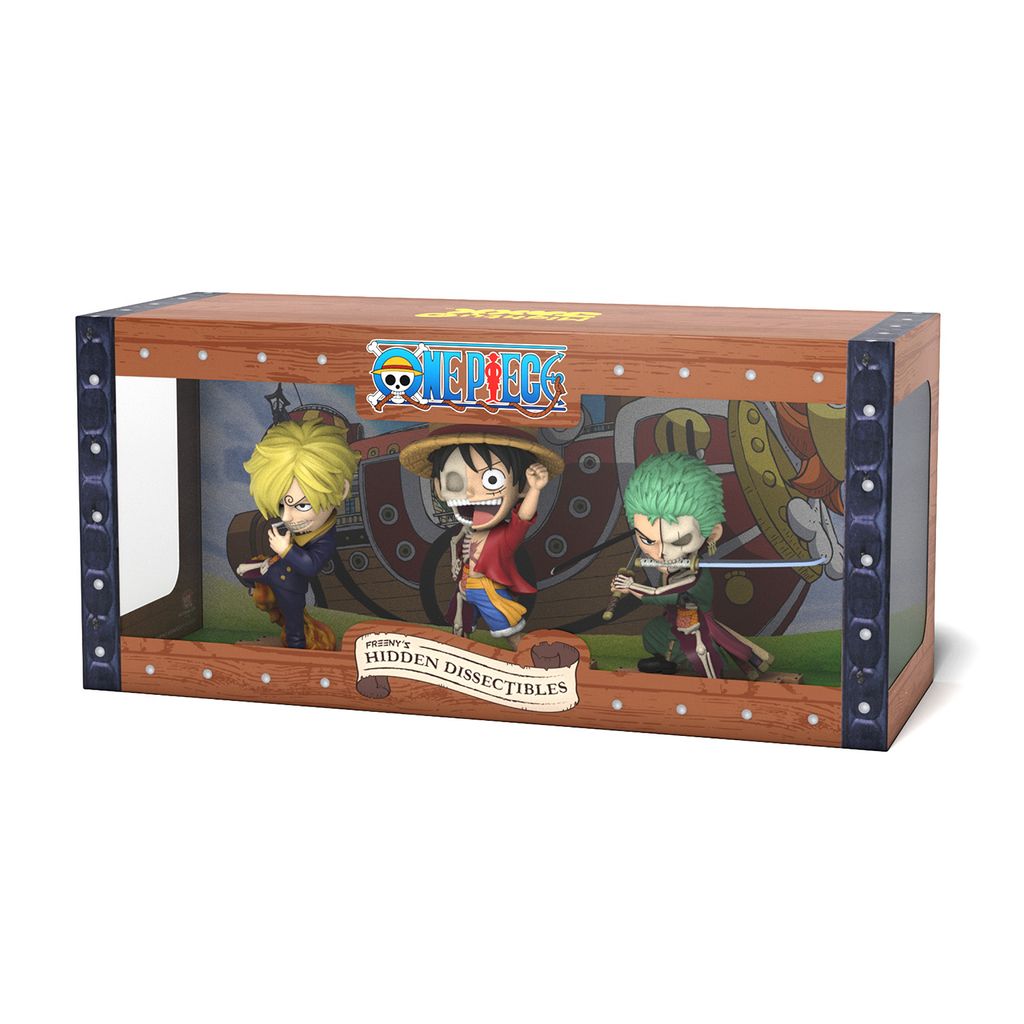 Mighty Jaxx One Piece Trios Figur Set 10,2 cm Produktbild 