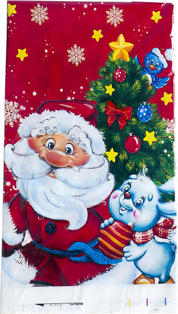 Weihnachten Santa Table Cover Tischdecke Kissenmatte PVC wasserdichte Partydekoration
