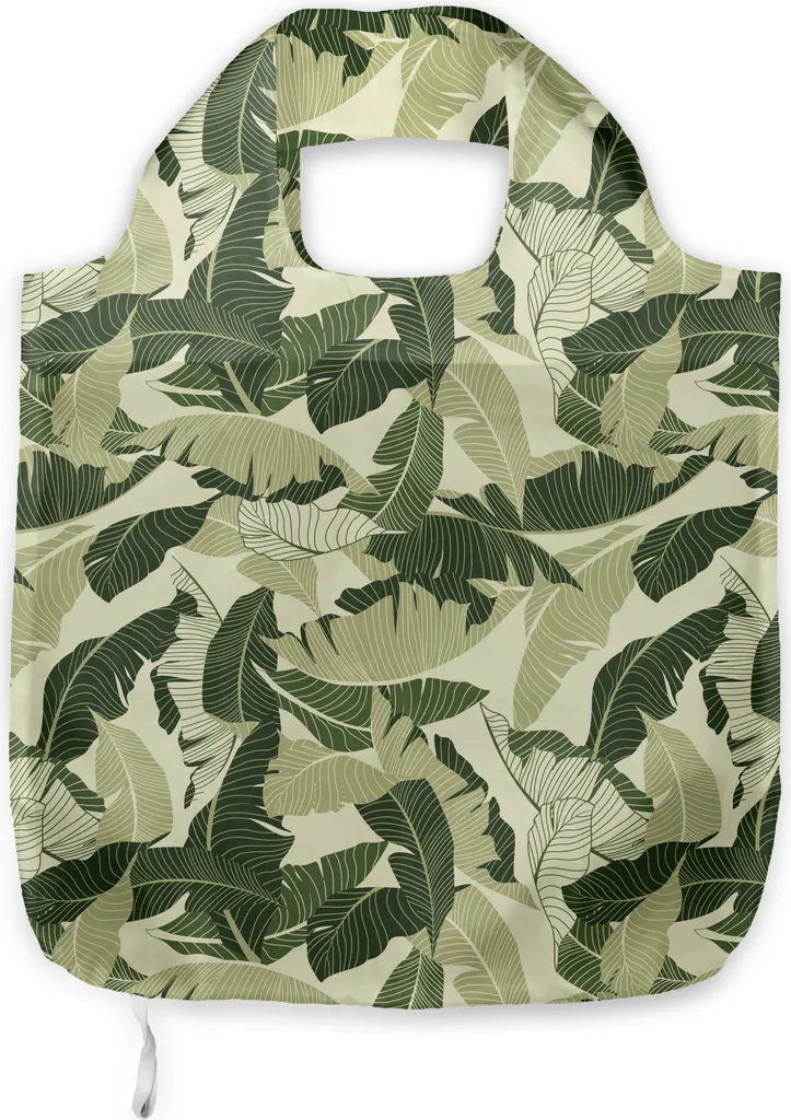 Borsa in Tessuto Foglie di Banano ABAKUHAUS: Eleganza Tropicale Quotidiana