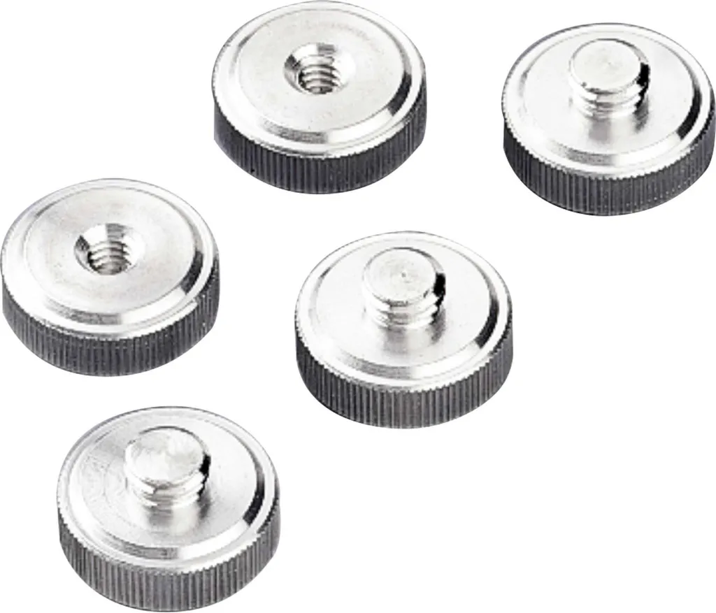 Vis de Conversion pour Trépied et Caméra 3/8" à 1/4" - Lot de 5 Pièces