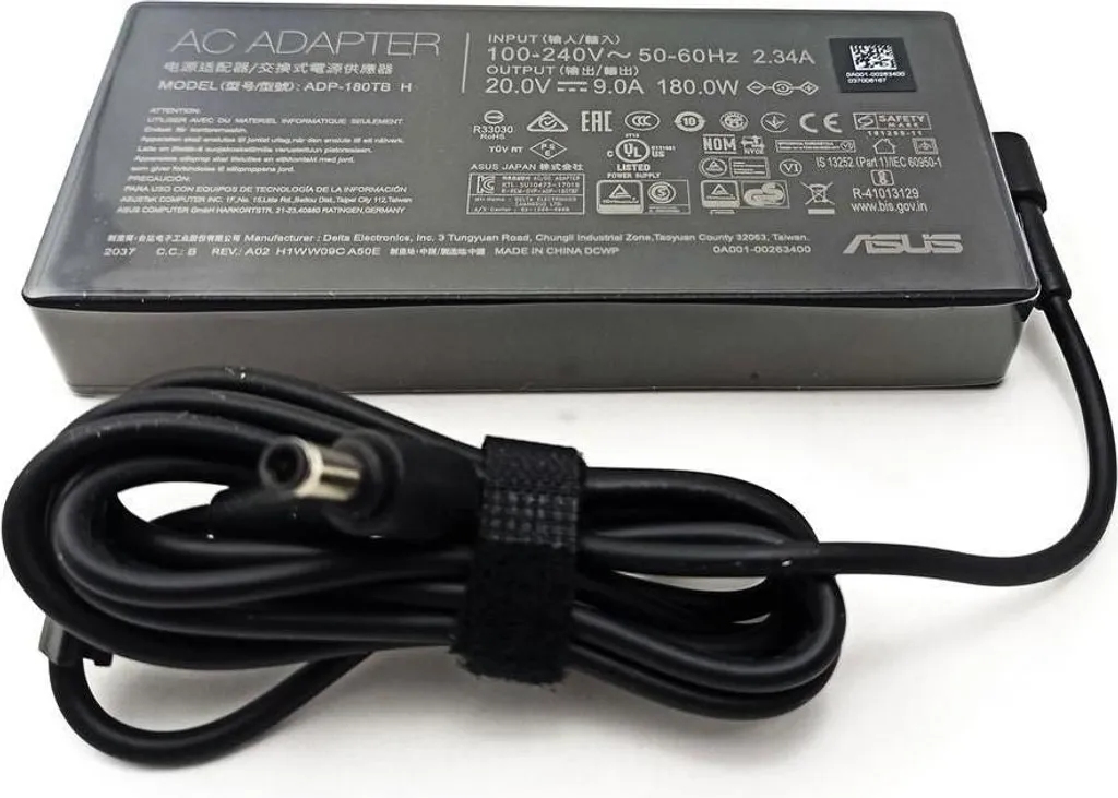 Bloc Alimentation Asus 180W 20V 9A avec Connecteur Spécial 6PHI 3 Pin