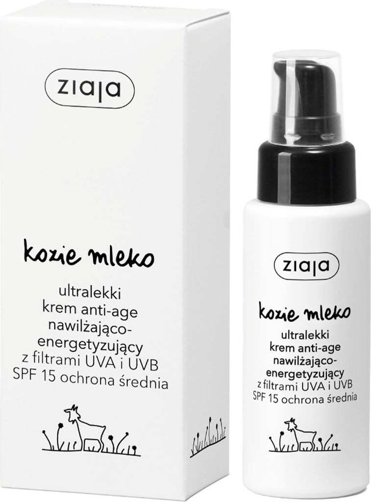 Ziaja Ziegenmilch Ultraleichte Creme LSF 15 / 2648