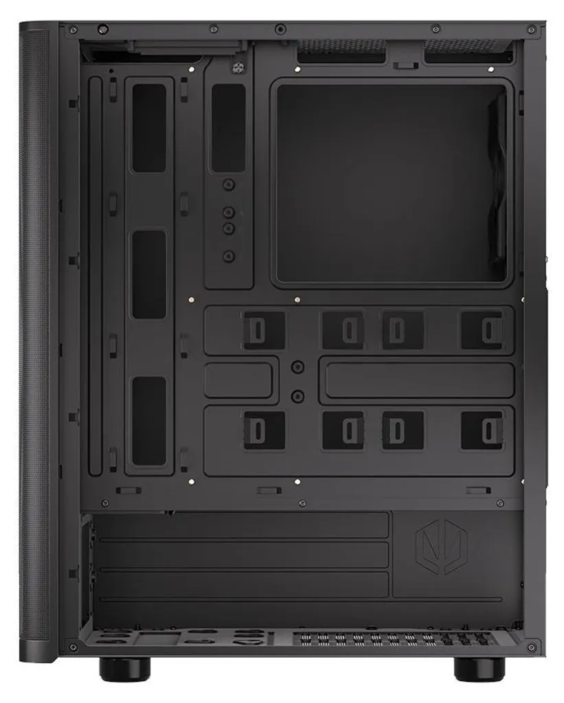 Boîtier Endorfy Ventum 200 Solid avec Façade Perforée et Acier Noir - 14
