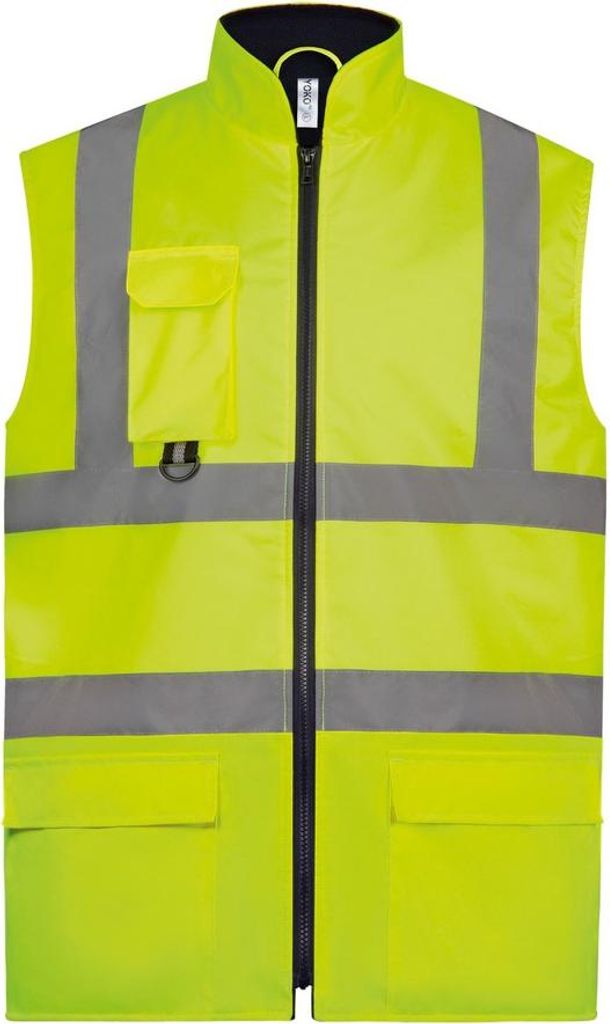 Yoko - Weste, Wattiert für Herren/Damen Unisex RW7478 (M) (Gelb)