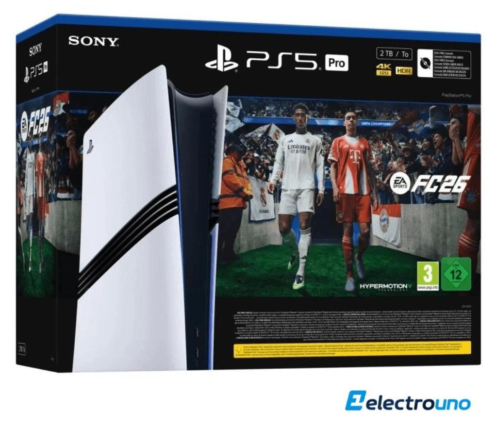 Sony PlayStation 5 Pro + EA Sports FC 26 Bundle, Obrázek produktu 