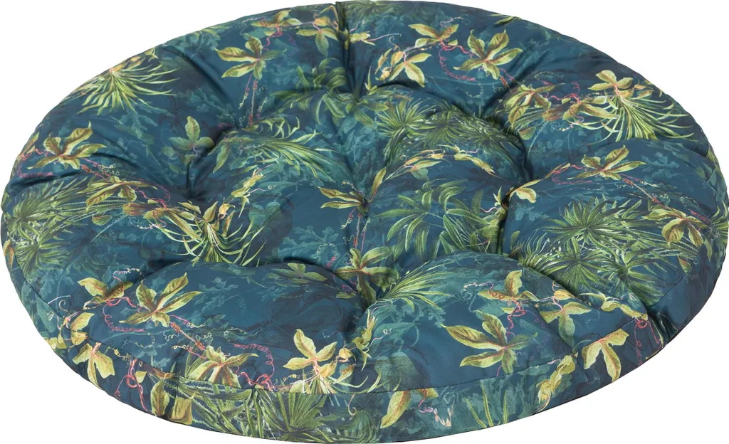 Coussin de Balançoire Nid 92 cm Épais et Résistant HobbyGarden Gris