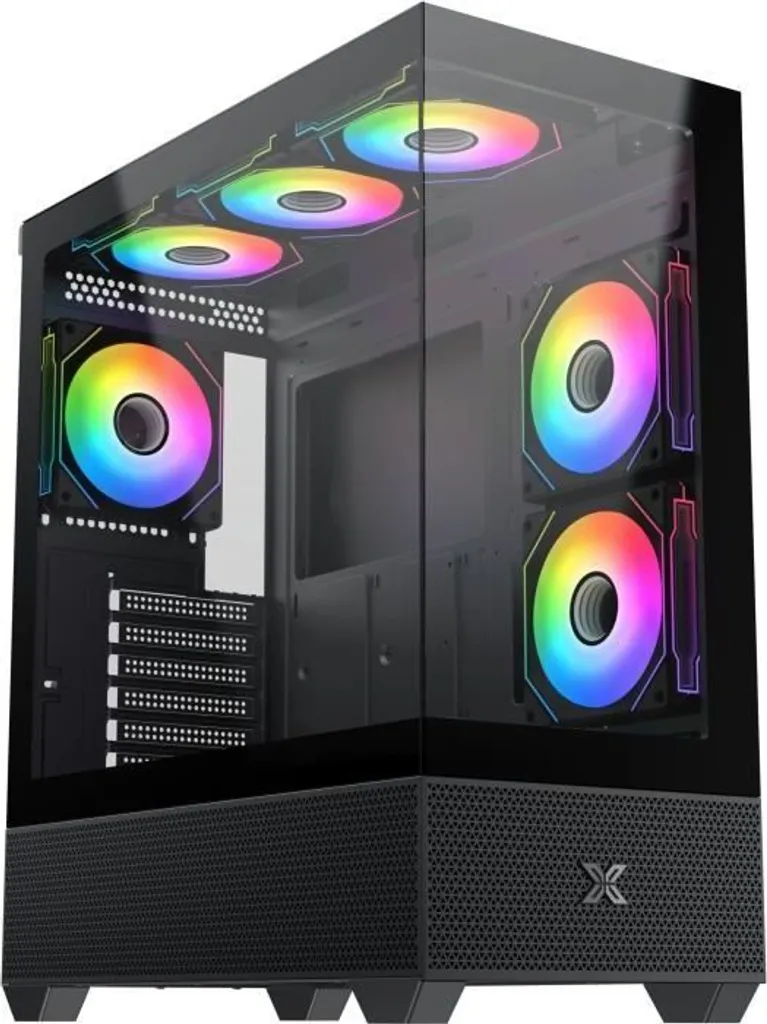 Châssis PC Gamer XIGMATEK Alphard Boîtier Moyen Tour E-ATX Vitré et ARGB
