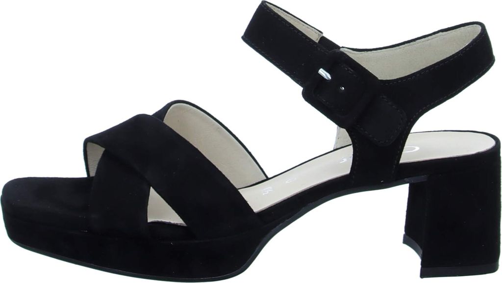 Gabor Riemchensandaletten Damen 31373733363738 Schwarz 38 EU
