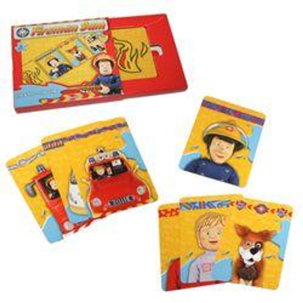 Schwarzer Peter | Feuerwehrmann Sam | 31 Karten | Produktbild 