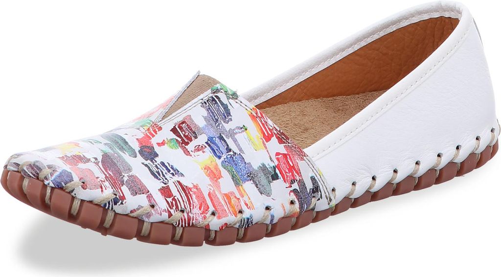 Gemini Damen Ballerina weiß Größe 42