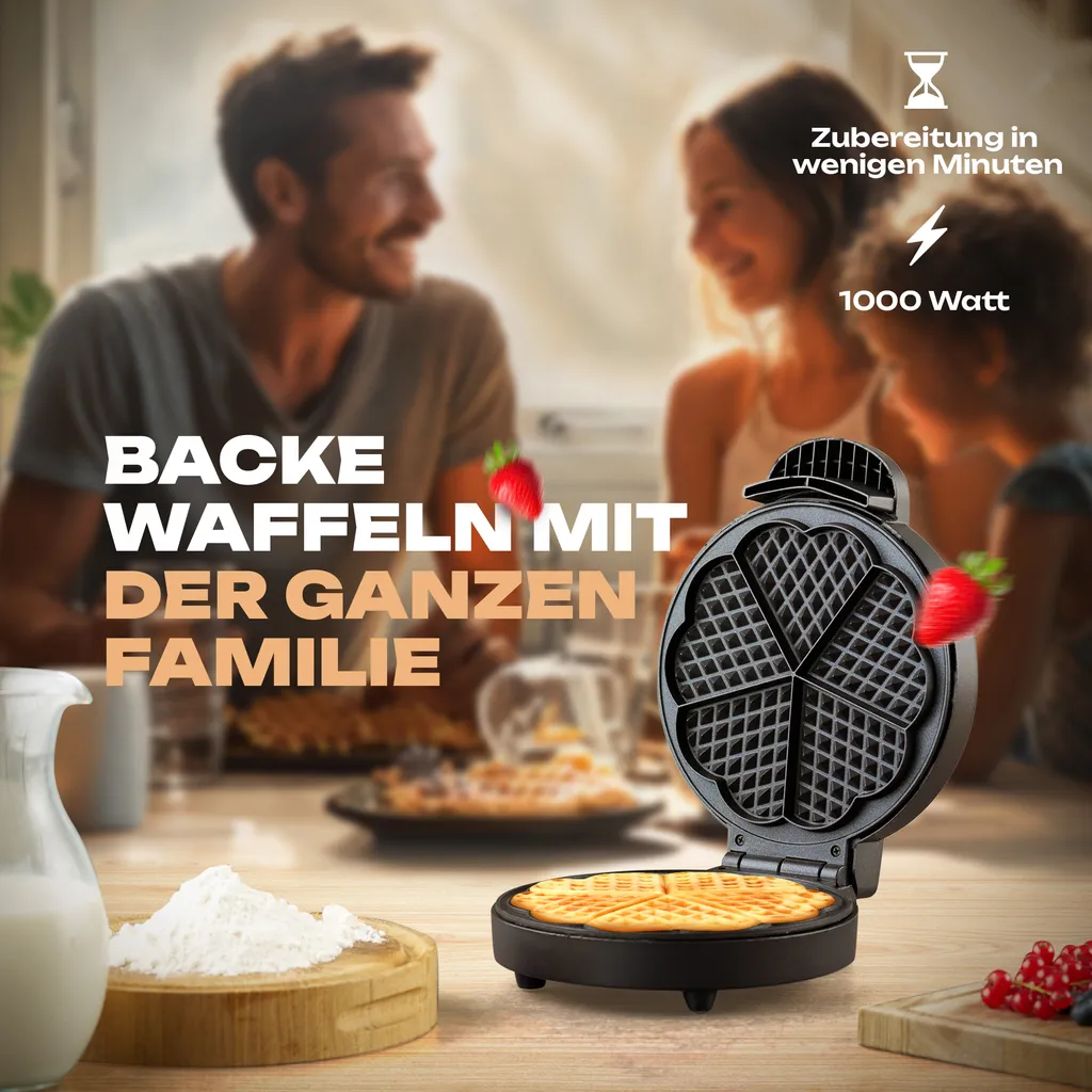 Piastra per Waffel Bomann WA 1365 CB 1000W: Miglior Prezzo Online - 2