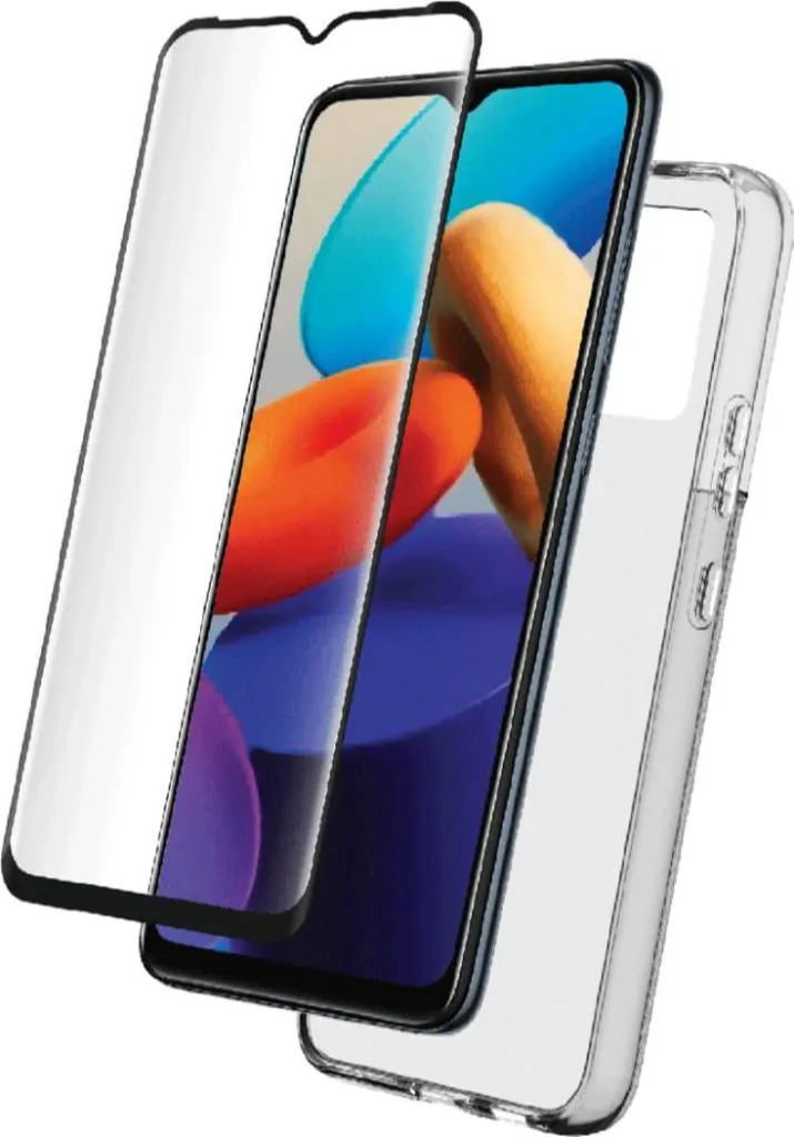 BigBen, set di accessori 2 in 1 per Vivo Y22S/Y35 4G flessibile e trasparente