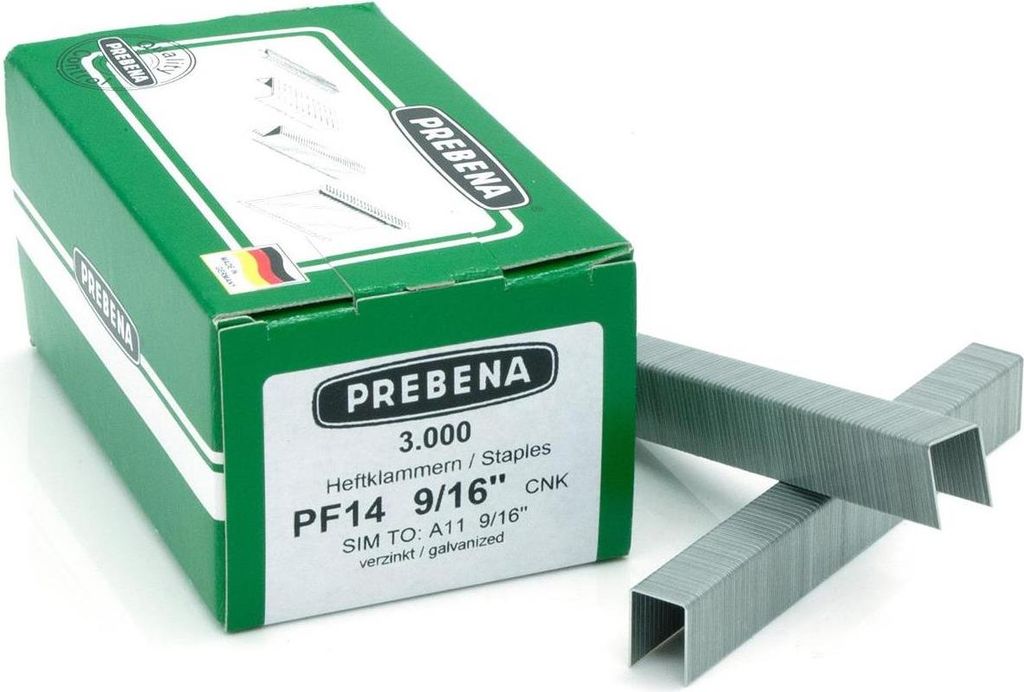 PF14CNK Heftklammern verzinkt Produktbild 