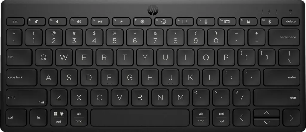 Clavier HP 355 Compact pour le télétravail et les déplacements pro