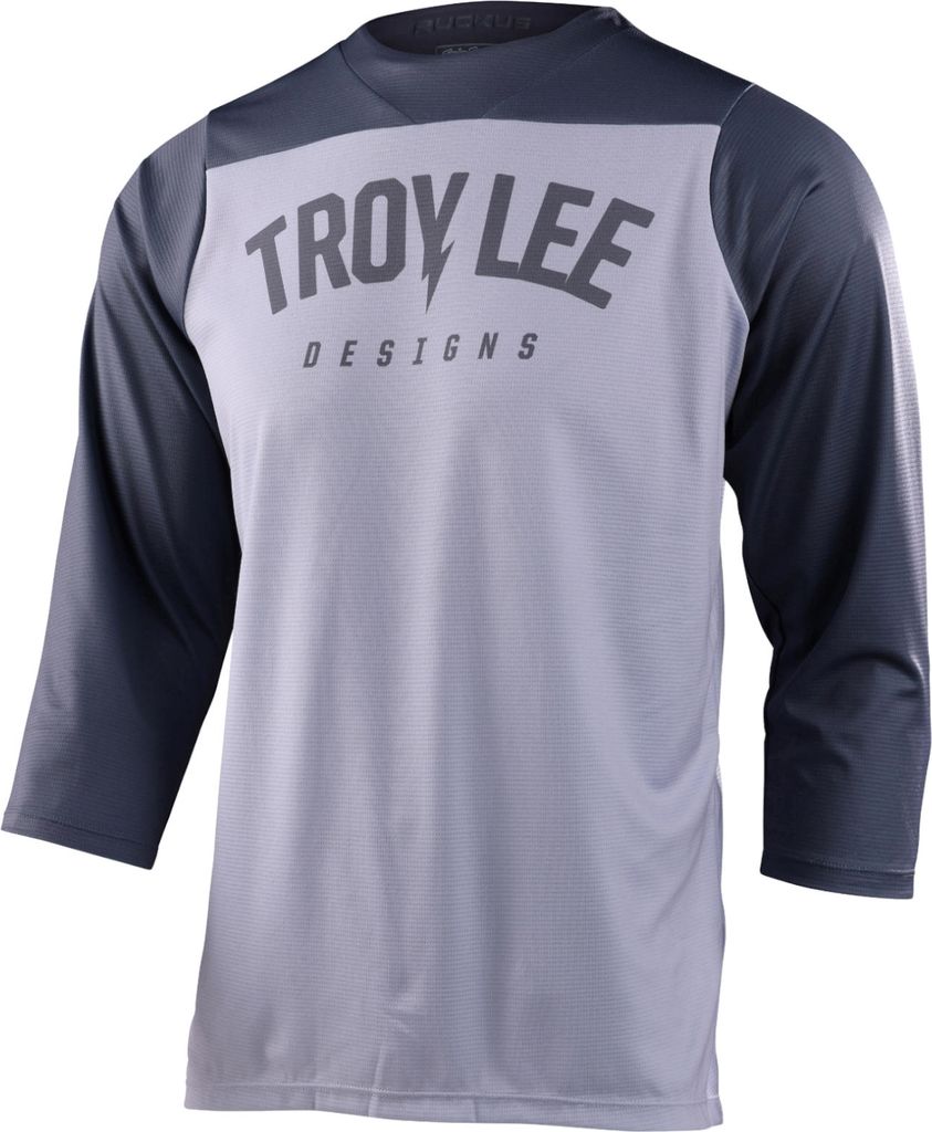 Troy Lee Designs Herren Jersey Ruckus 3/4 , Camber LT - Grau, XL
