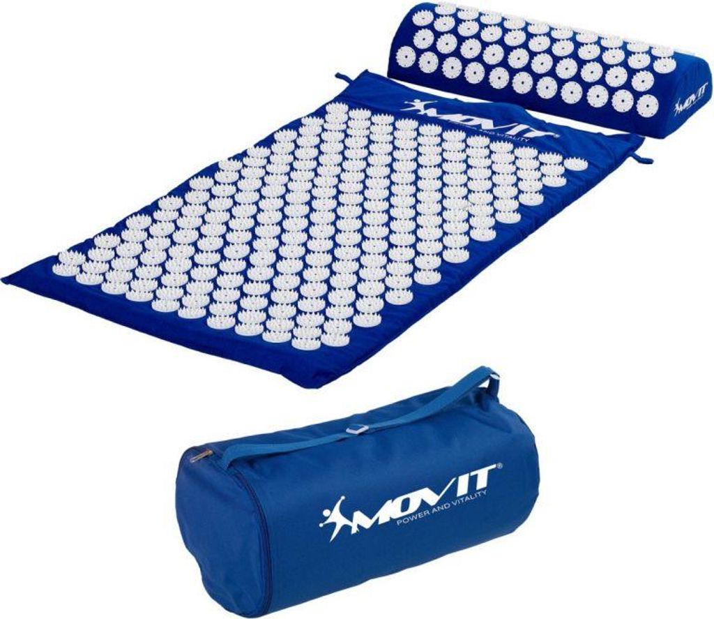 MOVIT Akupresúrna podložka s vankúšom, 75 x 44 cm, modrá Obrázok produktu 