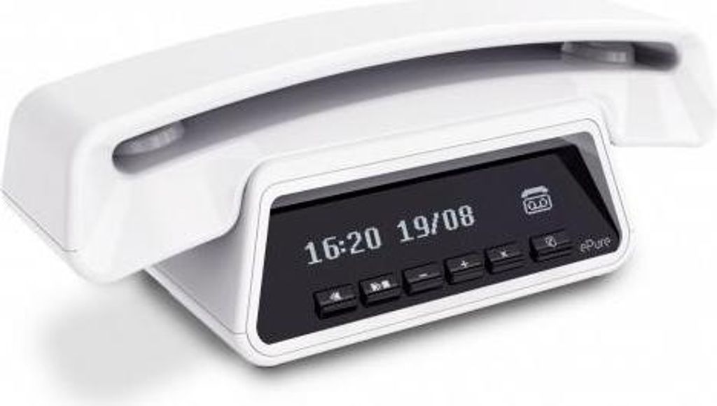 Telefono cordless bianco Alcatel EPUREPREMIUMBLANC Immagine del prodotto 