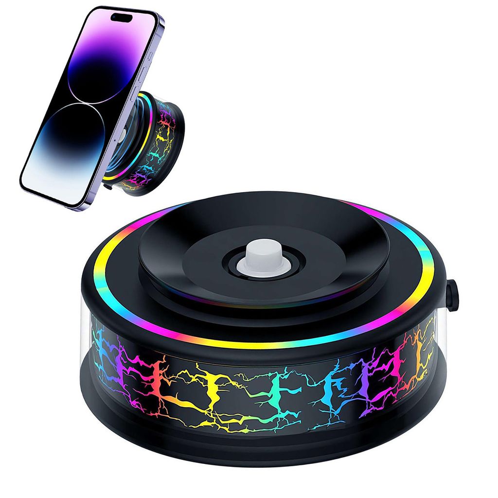 Handy-Halterungen, Mehrzweck Vakuum Adsorptions Magnet Handyhalter, Farbe Risse, Geeignet für Spiegel, Fitnessstudios und Küchen