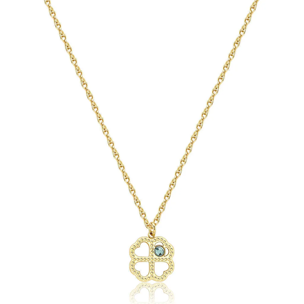 Collier ajustable 43-49 cm Sagapò Lucky Light en finition or brillant